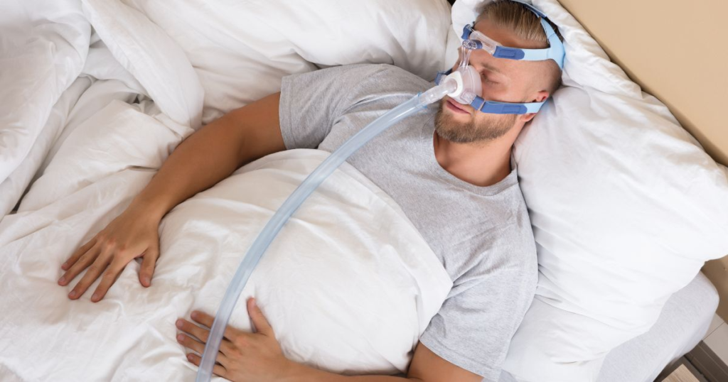para onde vai o ar do cpap